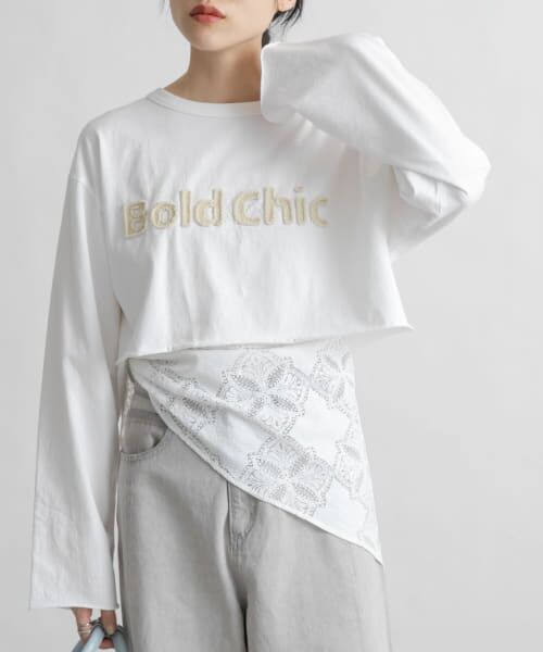 ＊＊KBF / ケービーエフ Tシャツ | パッチワークロゴTEE（OFF）