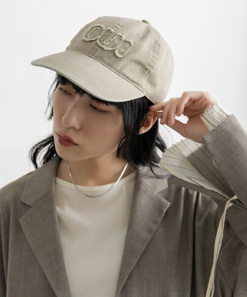 ＊＊KBF / ケービーエフ キャップ | ダメージデザインCAP（BEIGE）
