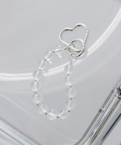 ＊＊KBF / ケービーエフ キーホルダー・ストラップ | クリアボールチャーム（CLEAR）