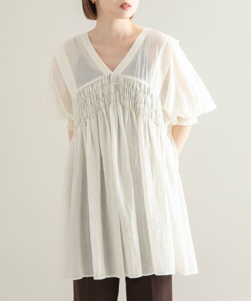 新品未使用品タグ付き　KBF 2WAYシャーリングミニワンピース KBF｜2WAYシャーリングミニワンピース | Rakuten Fashion(楽天