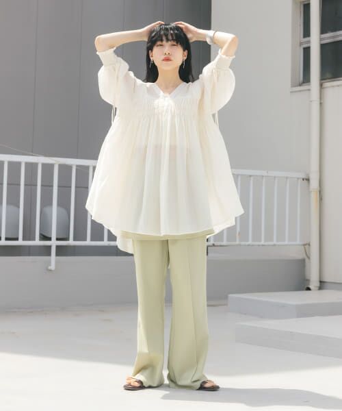 セール】 2WAYシャーリングミニワンピース （ワンピース