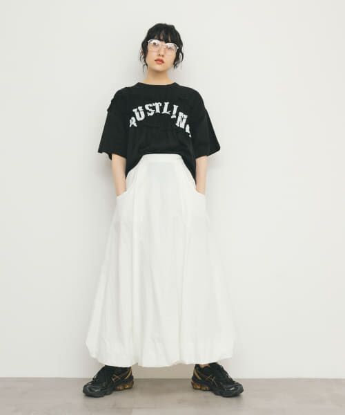 ＊＊KBF / ケービーエフ スカート | タックバルーンスカート（OFF）