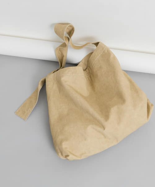 ＊＊KBF / ケービーエフ ショルダーバッグ | キャンバスデザインBAG（BEIGE）