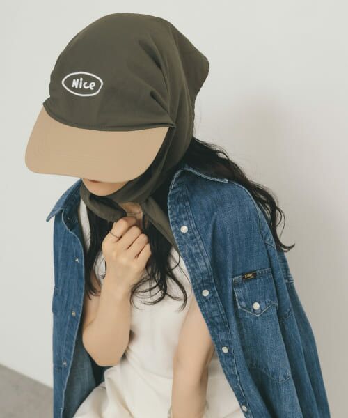 TAARR スカーフキャップ　ネイビー TAARR スカーフキャップ ネイビー TAARA＞スカーフ キャップ