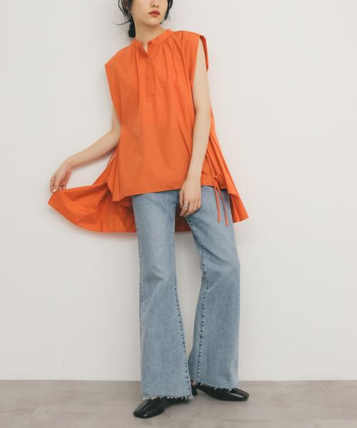 ＊＊KBF / ケービーエフ シャツ・ブラウス | BACKボリュームギャザーブラウス（BLOOD ORG）