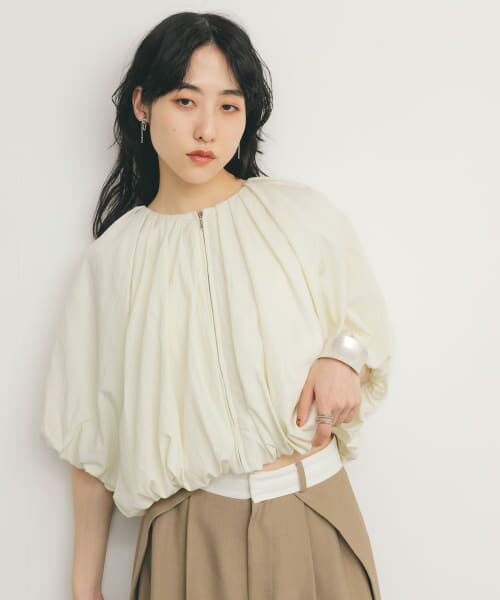 ＊＊KBF / ケービーエフ その他アウター | バルーンジャケット（IVORY）