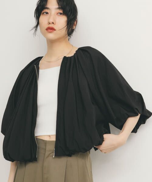 ＊＊KBF / ケービーエフ その他アウター | バルーンジャケット（BLACK）