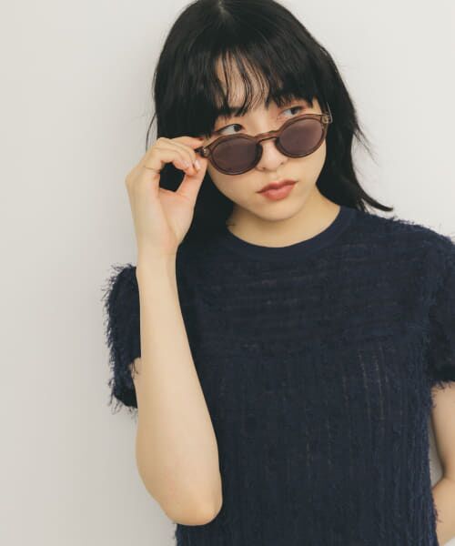 ＊＊KBF / ケービーエフ サングラス・メガネ | ボストンフレームサングラス（BLUE GRAY）