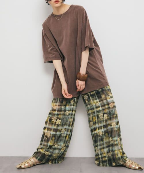 ＊＊KBF / ケービーエフ Tシャツ | ヴィンテージライクBIGTEE（BROWN）