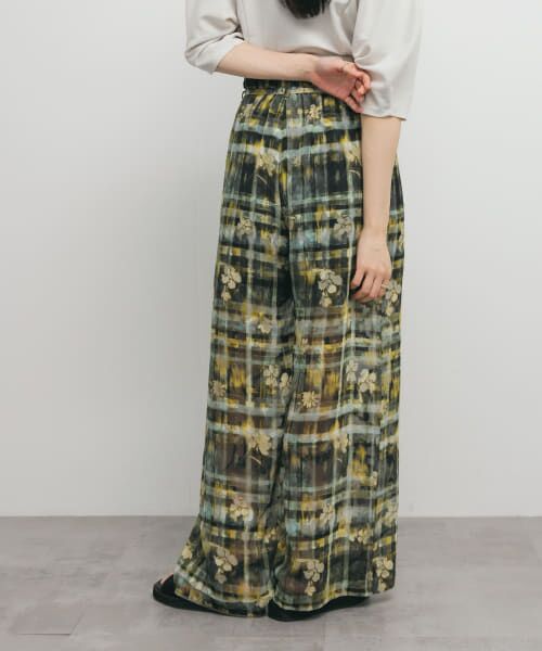 KBFシアージャガードワイドパンツ☆新品 KBFシアージャガードワイドパンツ☆新品 ケービーエフ KBF