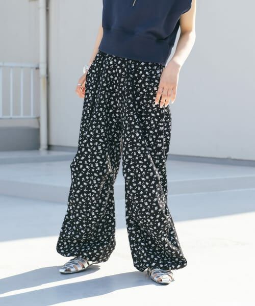 定価8800円　新品フラワープリントドロストパンツ KBF｜フラワープリントドロストパンツ | Rakuten Fashion(楽天