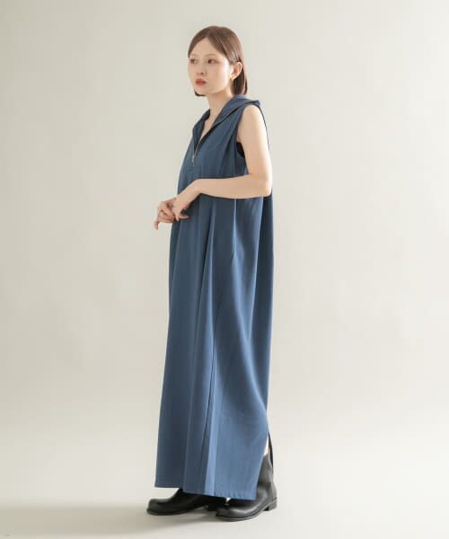 新品未使用　腕カバースリーブワンピ　ベージュ 低身長だから可愛くなれる服｜リブ編みのハイネックインナーと