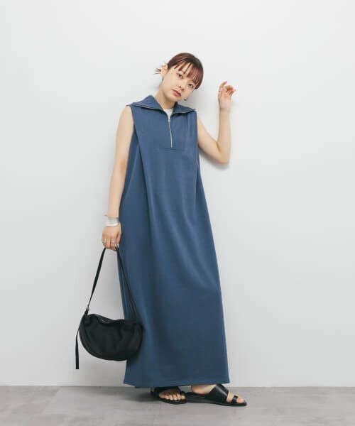 セール】 ハーフZIPカットワンピース （ワンピース）｜＊＊KBF