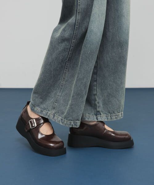 プラットフォームメリージェーン (スニーカー)|**KBF プラットフォームメリージェーン (スニーカー)|**KBF