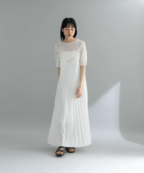 WEB限定』2WAYプリーツキャミワンピース （ワンピース）｜＊＊KBF