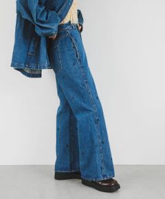 ＊＊KBF / ケービーエフ デニムパンツ | シームポケットフレアデニム