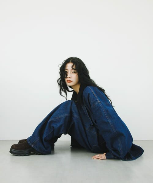 KBF タック WIDE デニム 36 KBF｜タックWIDEデニム | Rakuten Fashion(楽天ファッション／旧