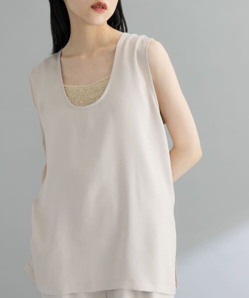 ＊＊KBF / ケービーエフ セットアップ | 『WEB限定』サテンセットアップ（BEIGE）