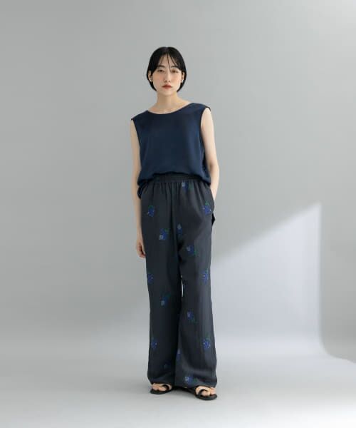 KBF セットアップ KBF セットアップ 「WEB限定」サテンセットアップ レディース