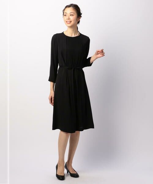 サテンジョーゼット ドレス （ドレス）｜KEITH Lサイズ キースエルサイズ ファッション通販 タカシマヤファッションスクエア