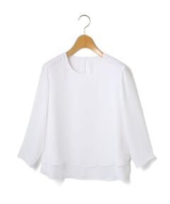 KEITH Lサイズ / キースエルサイズ シャツ・ブラウス | ドレープサテン ブラウス