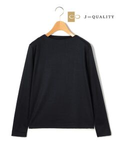 【J∞QUALITY 】 クリアウォッシャブル カットソー