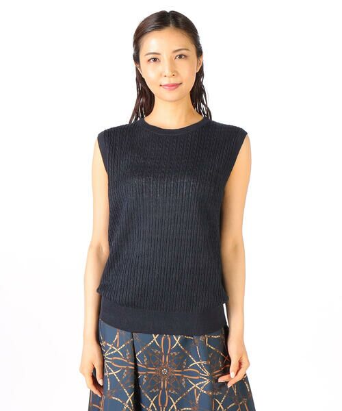 Matin Kin ノースリーブニットLサイズ Matin Kim マーティンキムニットベスト L matinkim - メルカリ