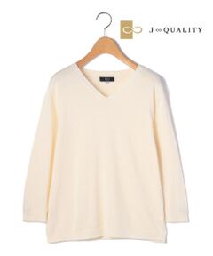 KEITH Lサイズ / キースエルサイズ ニット・セーター | 【J∞QUALITY 】コンパクトコットンVネックニット