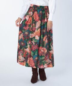 【Lサイズ】ＬＩＢＥＲＴＹ　ＡＲＴＩＳＴ’Ｓ　ＢＯＵＱＵＥＴスカート