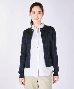 KEITH Lサイズ / キースエルサイズ ニット・セーター | 【Lサイズ】ハイゲージケーブルニットカーディガン