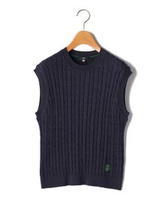 KEITH Lサイズ / キースエルサイズ ニット・セーター | 【Lサイズ】ハイゲージケーブルニットベスト