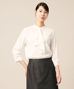 KEITH Lサイズ / キースエルサイズ シャツ・ブラウス | 【Lサイズ】ストレッチシフォンブラウス