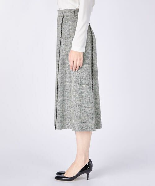 KEITH Lサイズ / キースエルサイズ ミニ・ひざ丈スカート | 【Lサイズ】スプリングツィードスカート | 詳細1