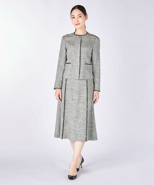 KEITH Lサイズ / キースエルサイズ ミニ・ひざ丈スカート | 【Lサイズ】スプリングツィードスカート | 詳細3