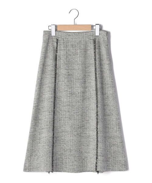 KEITH Lサイズ / キースエルサイズ ミニ・ひざ丈スカート | 【Lサイズ】スプリングツィードスカート | 詳細5