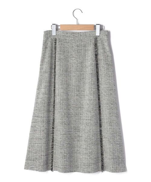 KEITH Lサイズ / キースエルサイズ ミニ・ひざ丈スカート | 【Lサイズ】スプリングツィードスカート | 詳細6