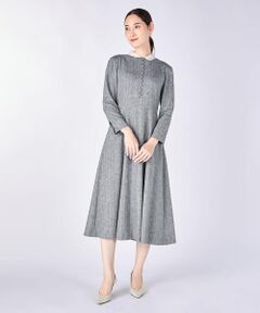 【Lサイズ】ヘリンボーンワンピース