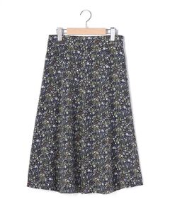 KEITH Lサイズ / キースエルサイズ ミニ・ひざ丈スカート | 【Lサイズ】Garden Bloomsスカート