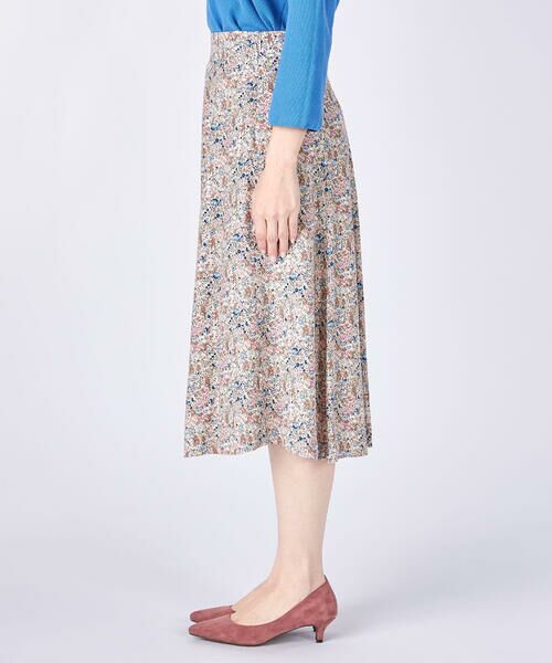KEITH Lサイズ / キースエルサイズ ミニ・ひざ丈スカート | 【Lサイズ】Garden Bloomsスカート | 詳細4