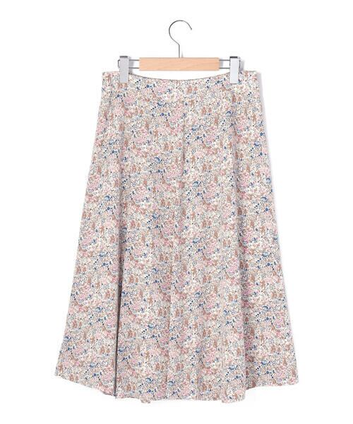 KEITH Lサイズ / キースエルサイズ ミニ・ひざ丈スカート | 【Lサイズ】Garden Bloomsスカート | 詳細8