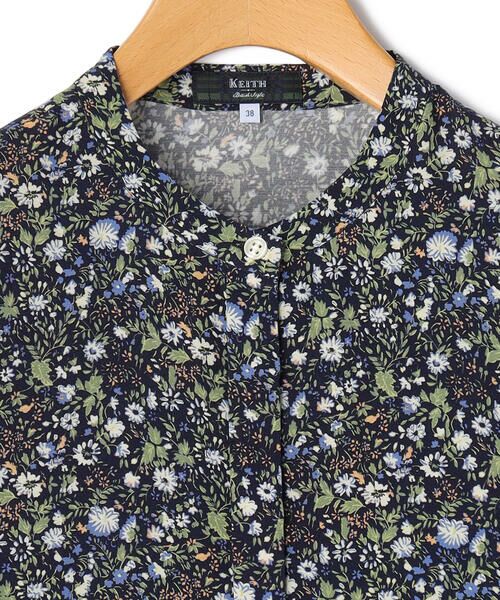KEITH Lサイズ / キースエルサイズ シャツ・ブラウス | 【Lサイズ】Garden Bloomsブラウス | 詳細2