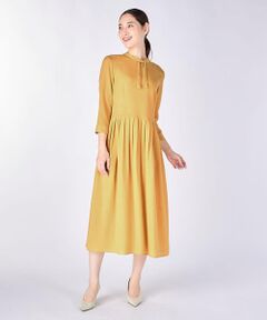 【Lサイズ】クレープデシンワンピース