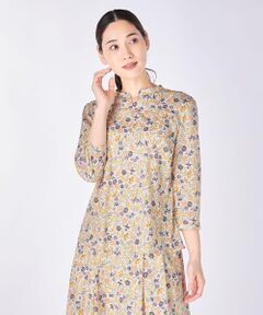 セール】 【Lサイズ】チンツフラワーブラウス （シャツ