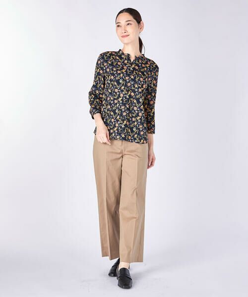 KEITH Lサイズ / キースエルサイズ シャツ・ブラウス | 【Lサイズ】フラワーミューズブラウス | 詳細1