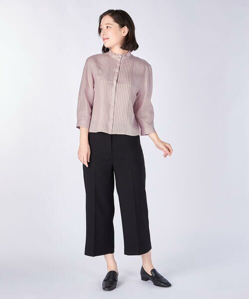 KEITH Lサイズ / キースエルサイズ シャツ・ブラウス | 【Lサイズ】60/-リネンブラウス | 詳細1