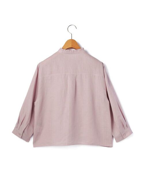KEITH Lサイズ / キースエルサイズ シャツ・ブラウス | 【Lサイズ】60/-リネンブラウス | 詳細3