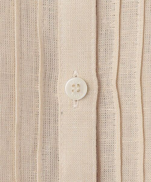 KEITH Lサイズ / キースエルサイズ シャツ・ブラウス | 【Lサイズ】60/-リネンブラウス | 詳細10
