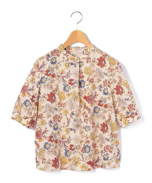 KEITH Lサイズ / キースエルサイズ シャツ・ブラウス | 【Lサイズ】チンツフラワーブラウス | 詳細2
