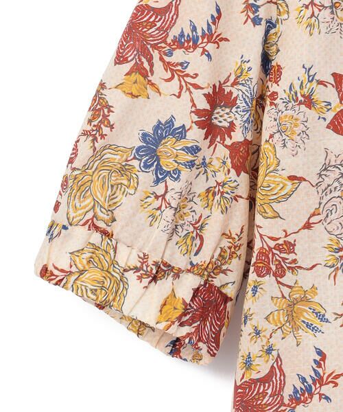 KEITH Lサイズ / キースエルサイズ シャツ・ブラウス | 【Lサイズ】チンツフラワーブラウス | 詳細6