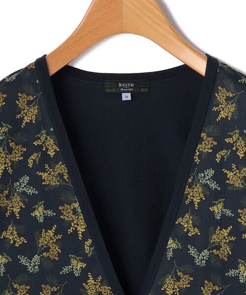 KEITH Lサイズ / キースエルサイズ ニット・セーター | 【Lサイズ】Ms Mimosa Liberty Print Cardigan | 詳細4